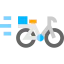 Delivery bike Symbol 64x64