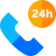 24 hours icon 64x64