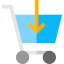 Shopping cart icon 64x64
