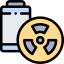 Nuclear energy icon 64x64