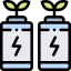 Eco battery icon 64x64