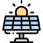 Solar panel icon 64x64