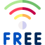 Free wifi icon 64x64