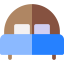 Double bed icon 64x64