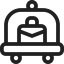 Luggage cart icon 64x64