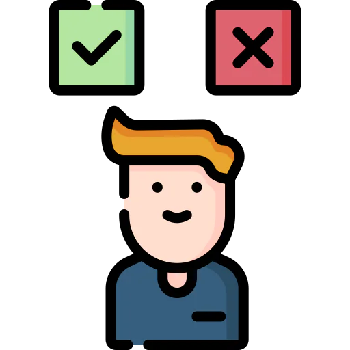 Decide icon