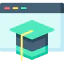 Mortarboard icon 64x64