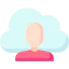 Cloud computing icon 64x64
