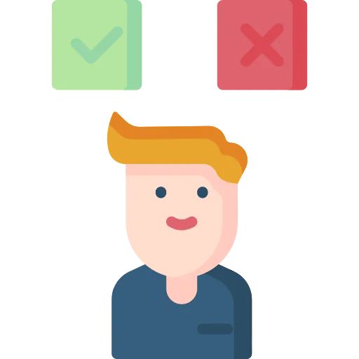 Decide icon