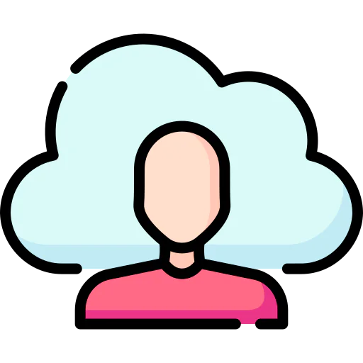 Cloud computing icône