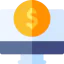 Online banking icon 64x64