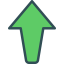 Up arrow icon 64x64