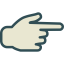 Указывая вправо иконка 64x64