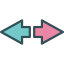Double arrow icon 64x64