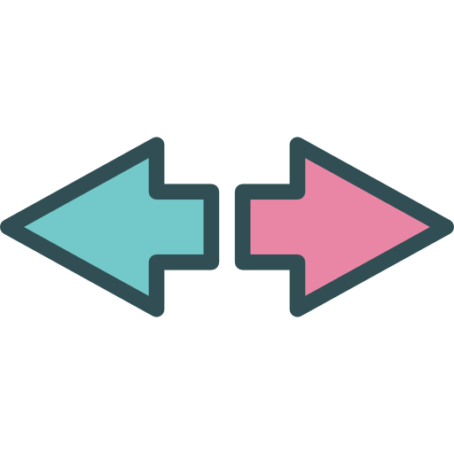 Double arrow icon