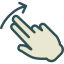 Hand gesture biểu tượng 64x64