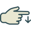Указывая вправо иконка 64x64