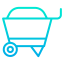 Wheelbarrow icon 64x64