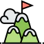 Mountain peak icon 64x64