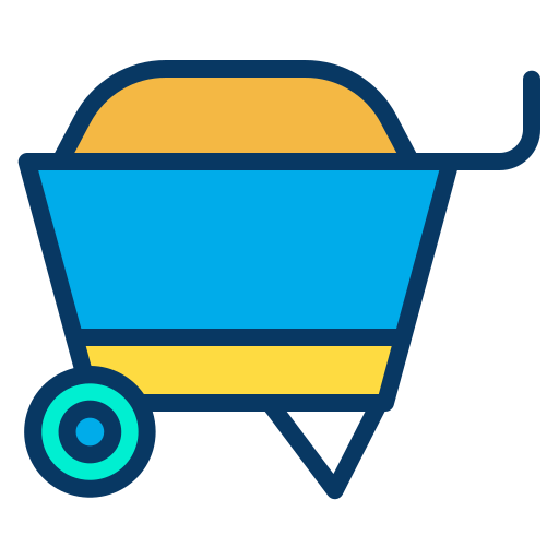 Wheelbarrow icon