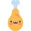 Chicken leg icon 64x64