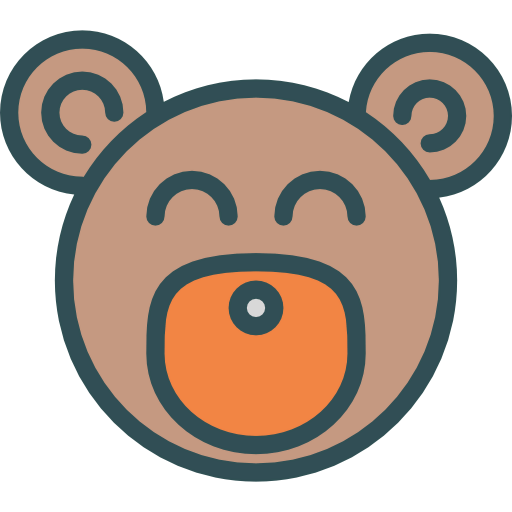 Teddy bear icon