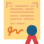 Certificate icon 64x64