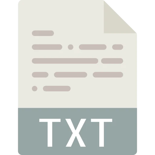 Txt icon