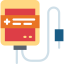 Blood transfusion icon 64x64