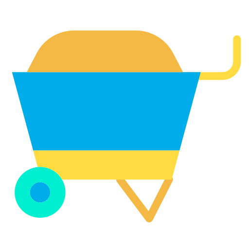 Wheelbarrow icon