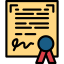 Certificate icon 64x64