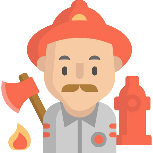 Firefighter icon