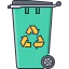 Recycling bin icon 64x64