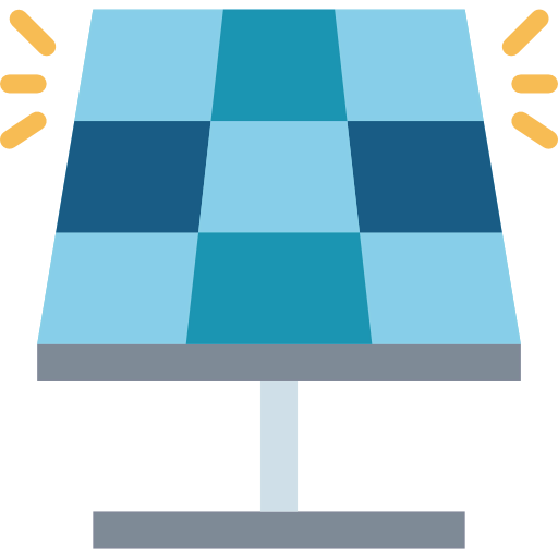 Solar panel icon
