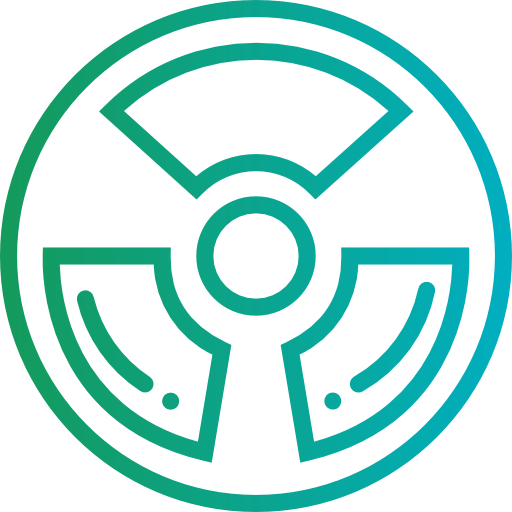 Radiation icon