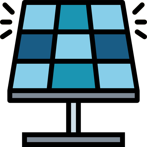 Solar panel icon