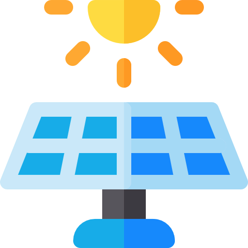 Solar panel icon