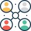 Networking ícono 64x64