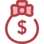 Money bag icon 64x64