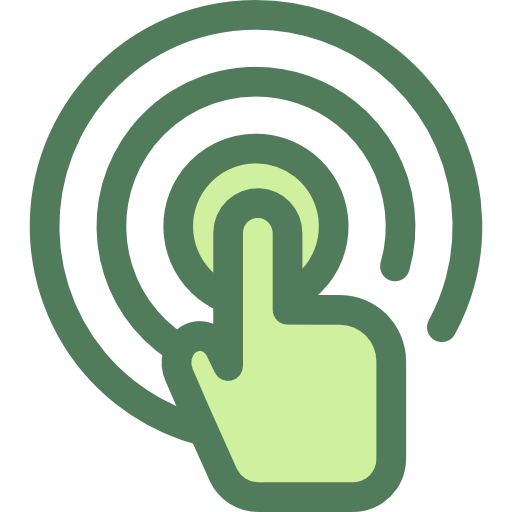 Touch screen icon