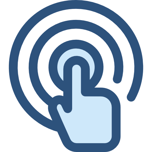 Touch screen icon