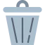 Trash bin icon 64x64