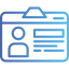 Id card icon 64x64
