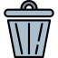 Trash bin icon 64x64