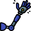 Robotic arm icon 64x64