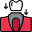 Dental crown icon 64x64