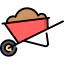 Wheelbarrow icon 64x64