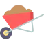 Wheelbarrow icon 64x64