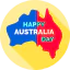 Australia day icon 64x64