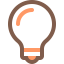 Light bulb icon 64x64